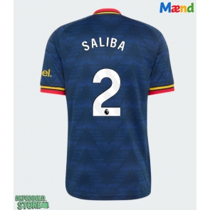 Arsenal William Saliba #2 Replika Udebanetrøje 2026-27 Kortærmet